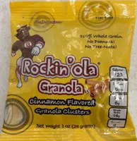 Rockin'ola Granola Cinnamon Flavored Granola Clusters