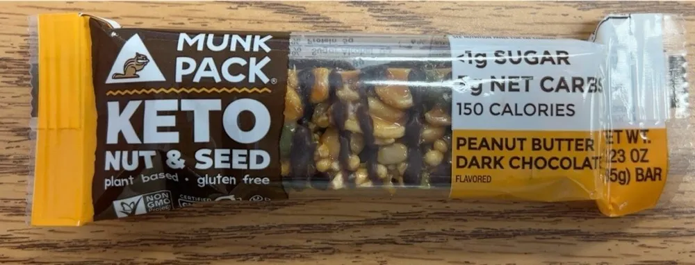 Nut & Seed Bar, Peanut Butter Dark Chocolate