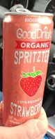 Good DRINK ORGANIC spritzer strawberry