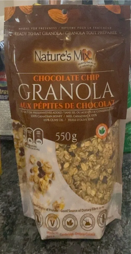 natures mix granola