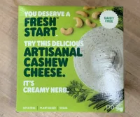 Creamy herb cashew cheese