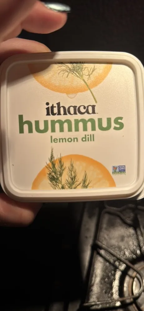 hummus lemon dill