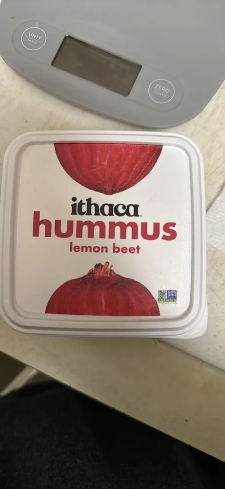 lemon beet hummus