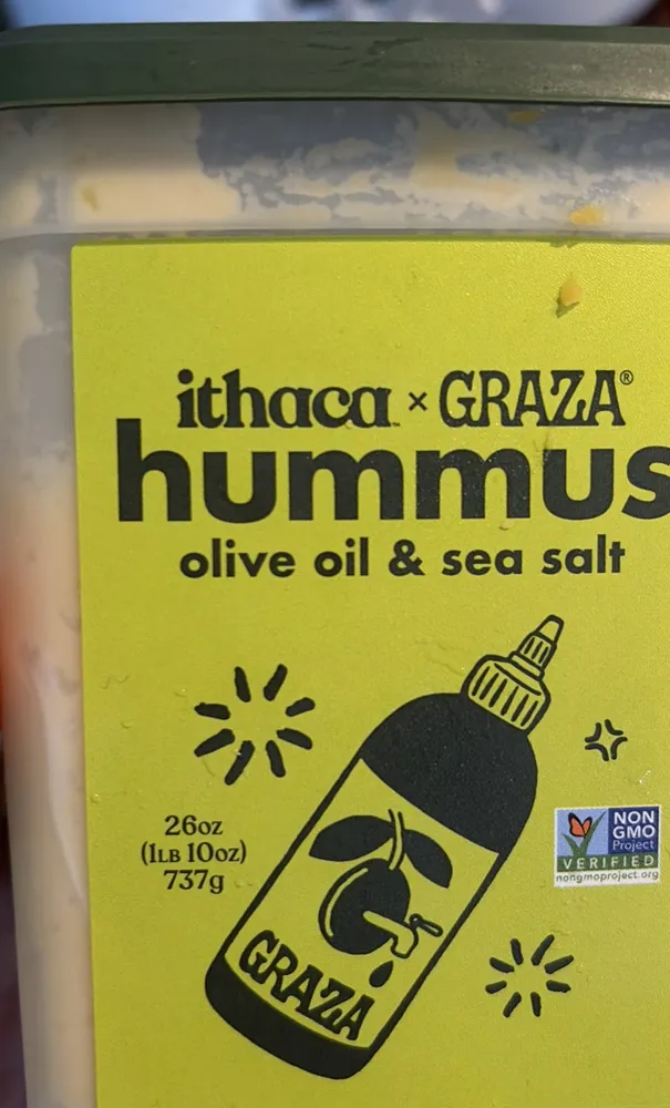 hummus olive oil & sea salt