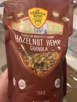 Hazelnut hemp granola