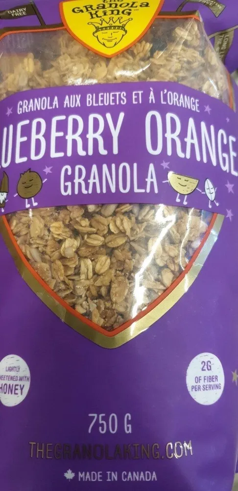 Blueberry  orange Granola