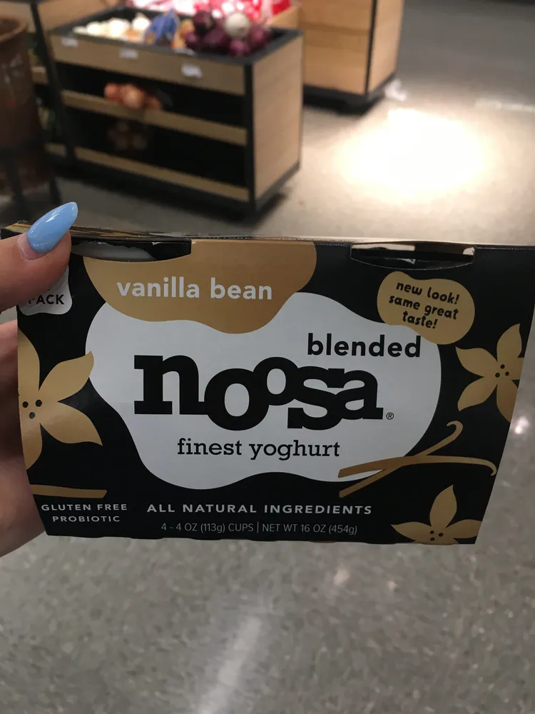 vanilla bean blended finest yoghurt