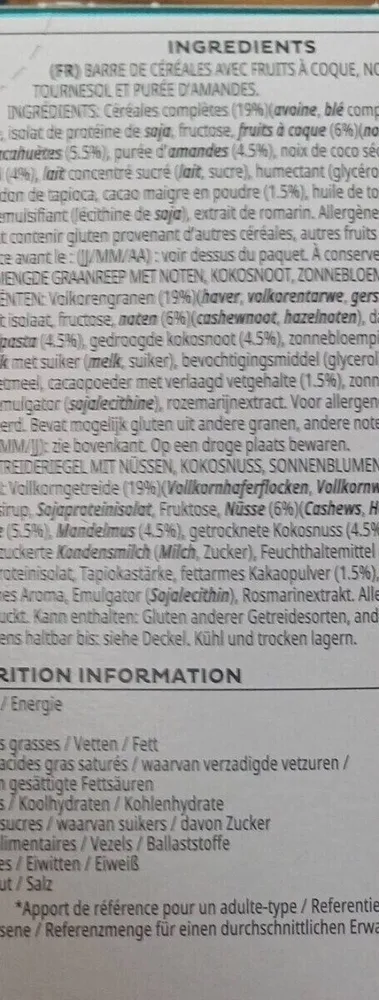 High protein