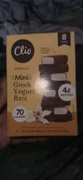 Vanilla Mini Greek Yogurt Bars