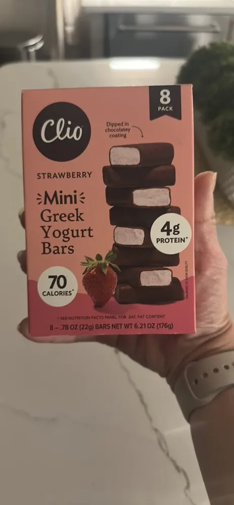 Mini Greek Yogurt Bars
