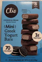 Mini Greek Yogurt Bars