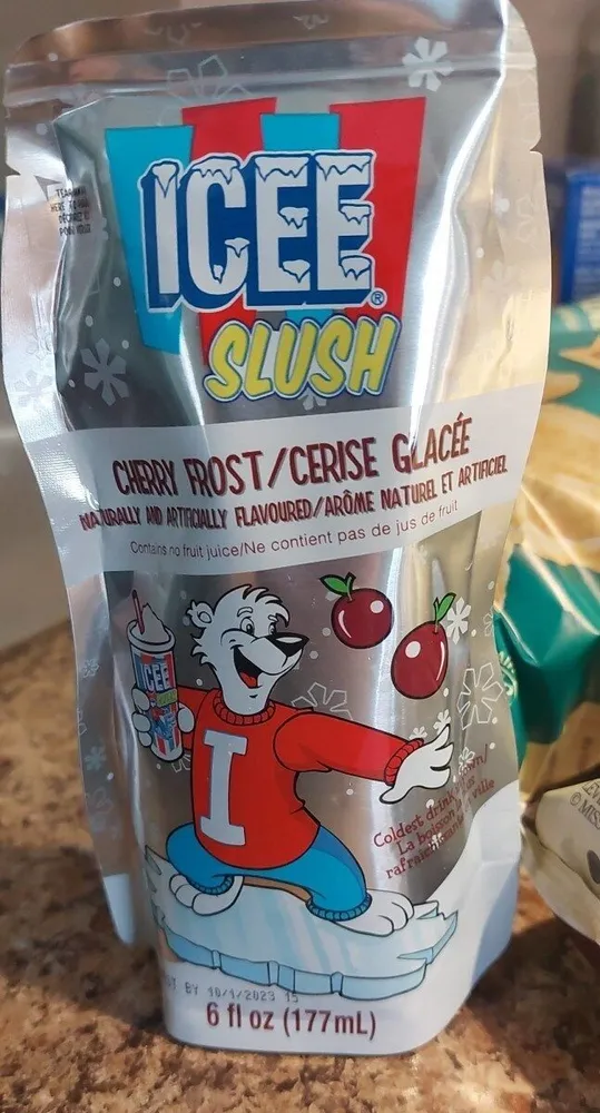 Cherry frost slush