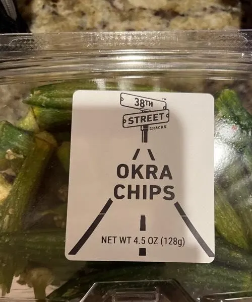 Okra Chips