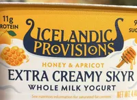 Extra Creamy Skyr Whole Milk Yogurt Honey & Apricot