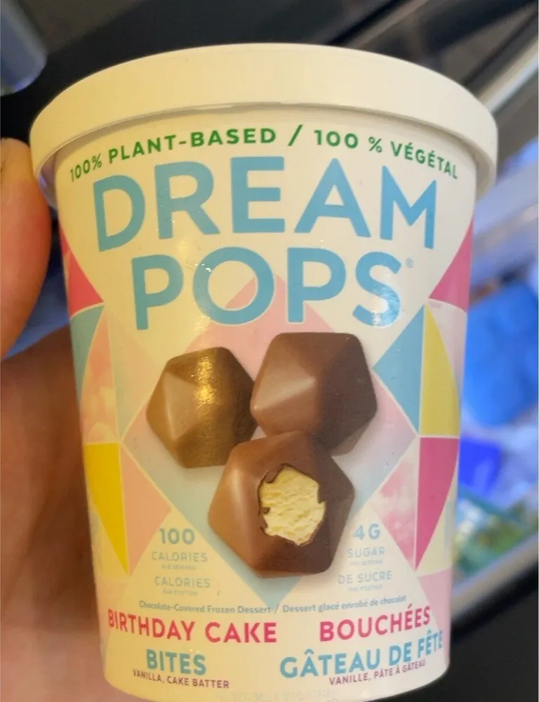 Dream pops birthday cake