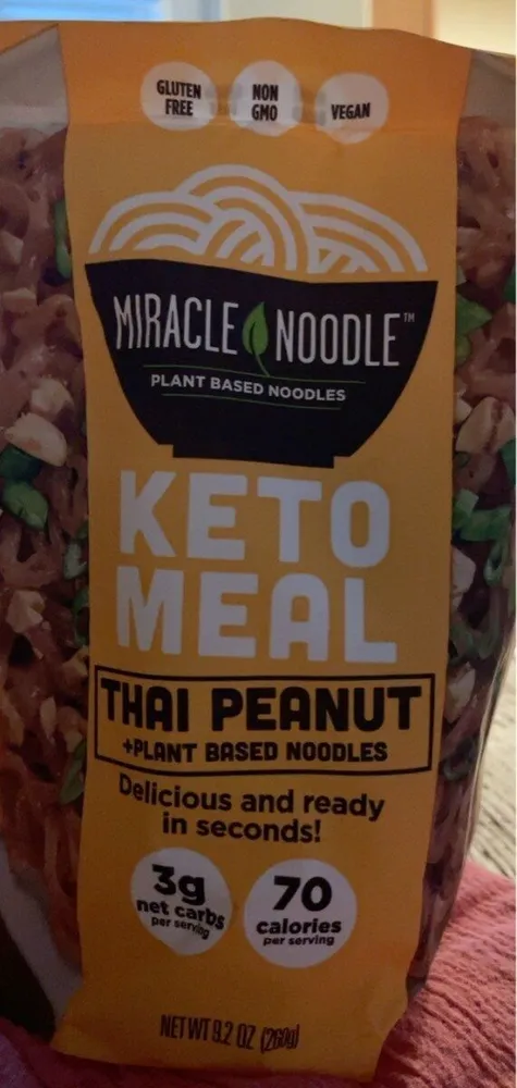 Thai Peanut +Plant Based Noodle