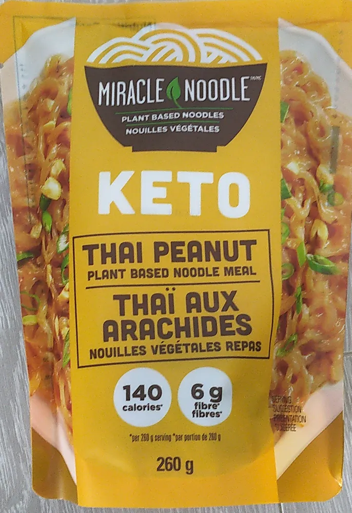 Miracle Noodle Keto Thai Peanut