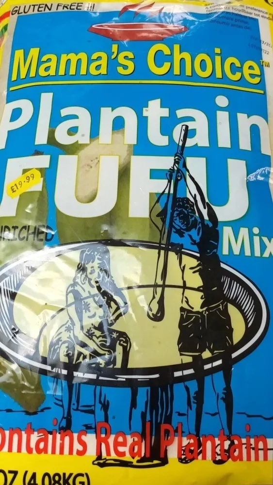 Plantain Fufu