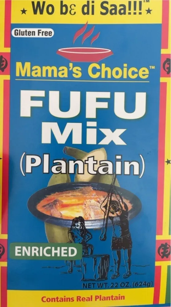 Mama's Choice Fufu Mix (plantain) 624g