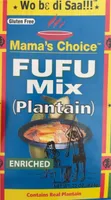 Mama's Choice Fufu Mix (plantain) 624g