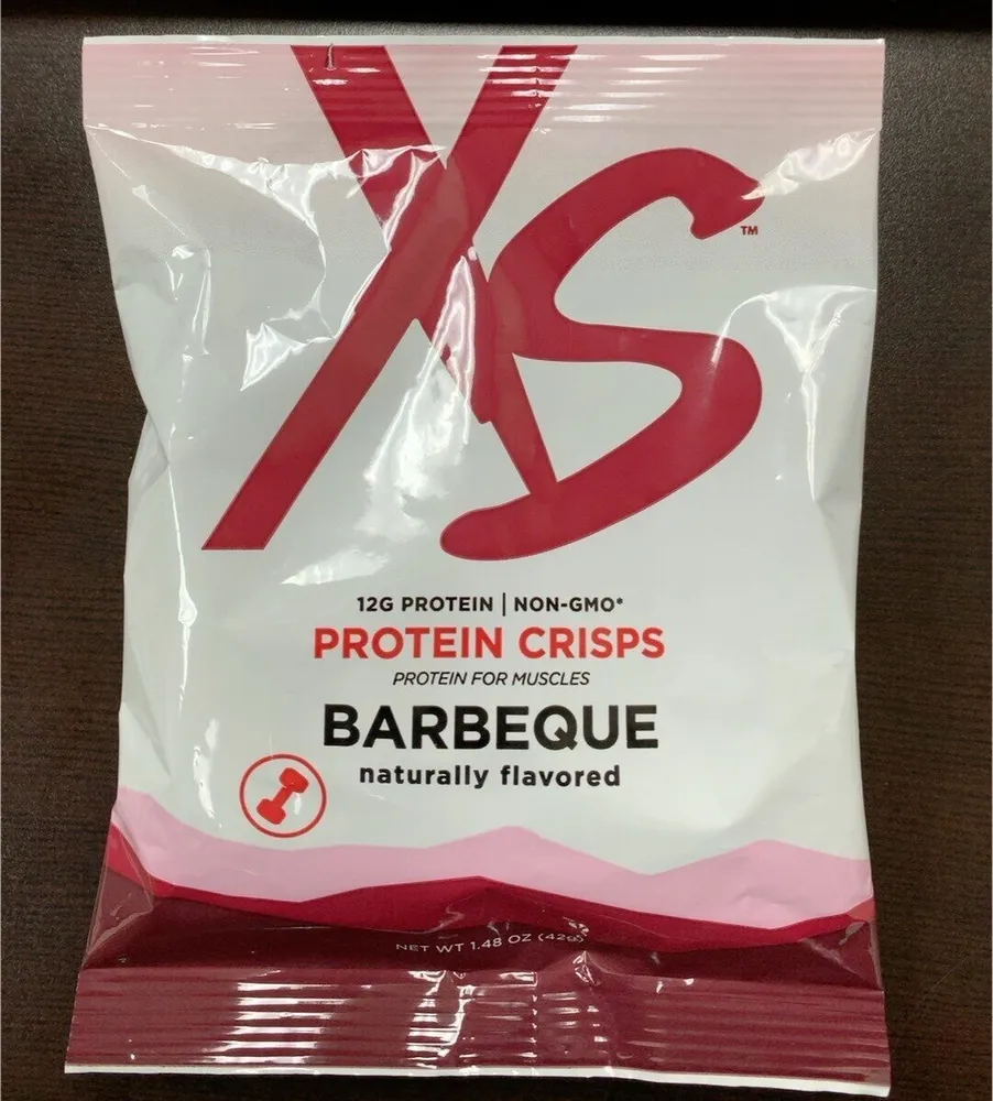 XS Protein Crisps Barbeque naturally flavored