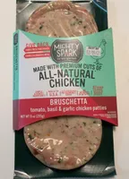 Tomato, Basil & Garlic All-Natural Chicken Patties