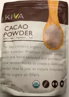 Cacao powder, Biologique
