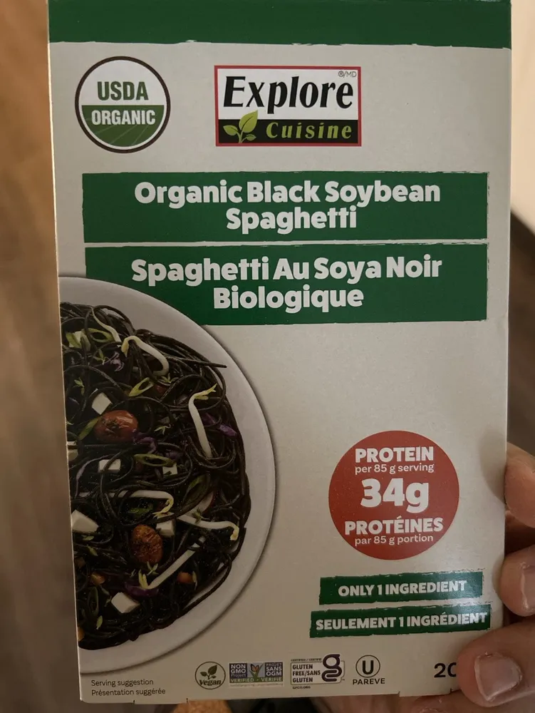 Organic Black Soybean Spaghetti