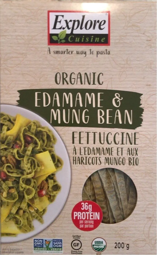 Organic Edamame & Mung Bean Fettuccine