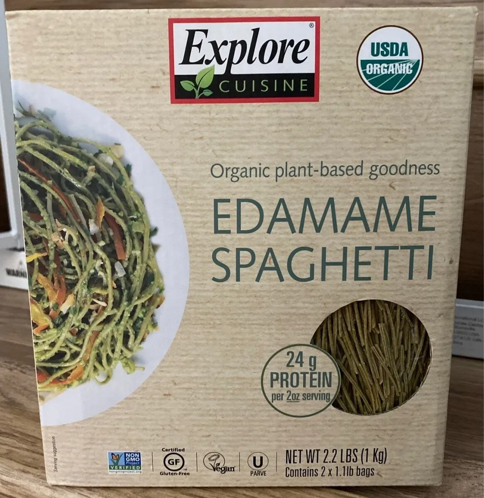 Organic Edamame Spaghetti