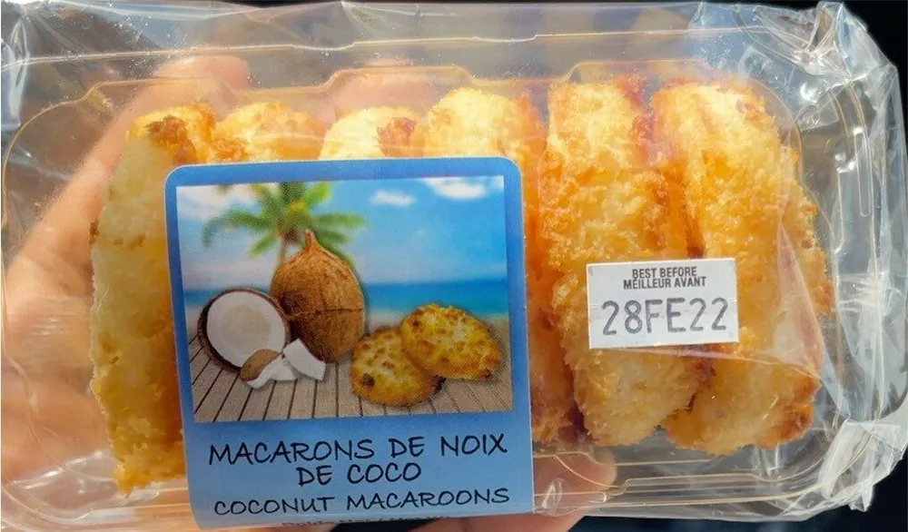 Macarons de noix de coco