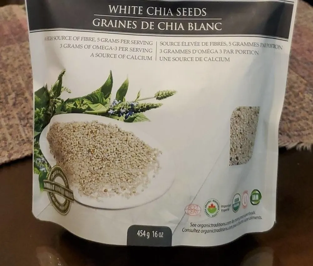 Graines de chia blanc