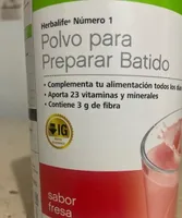 Polvo para preparar batido