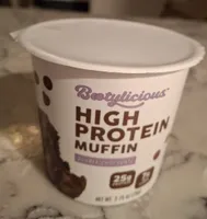 Hogh protein muffin double chocolate