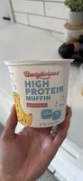 HIGH PROTEIN MUFFIN BIRTHDAY CAKE
