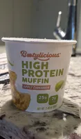 High protein muffin apple cinnamon
