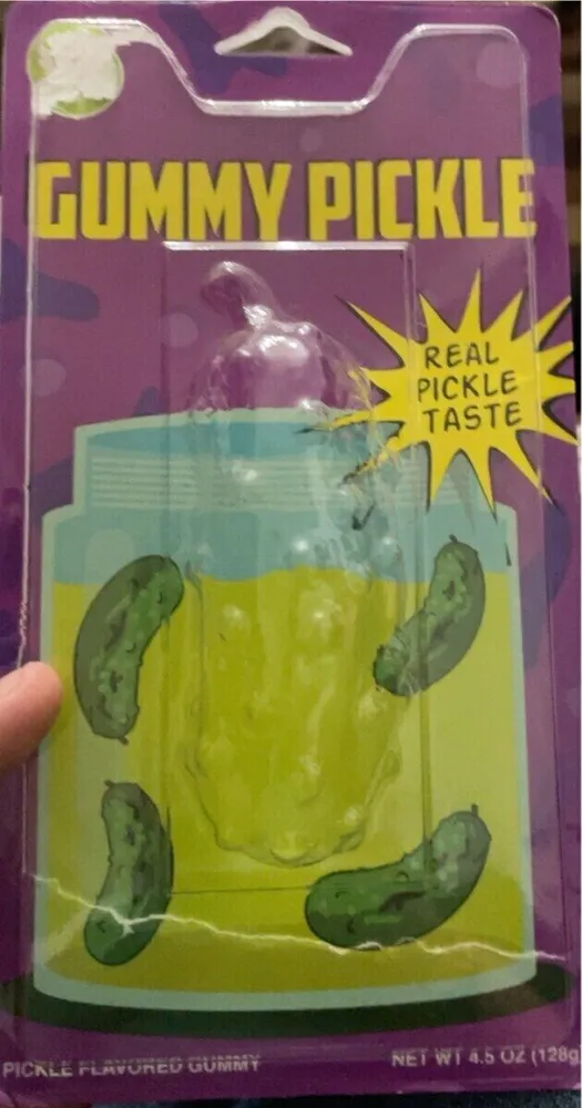 Gummy pickle