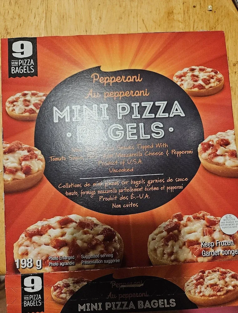 Mini Pizza Bagels ( Pepperoni)