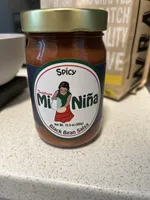 Mi Niña Black Bean Salsa: Spicy