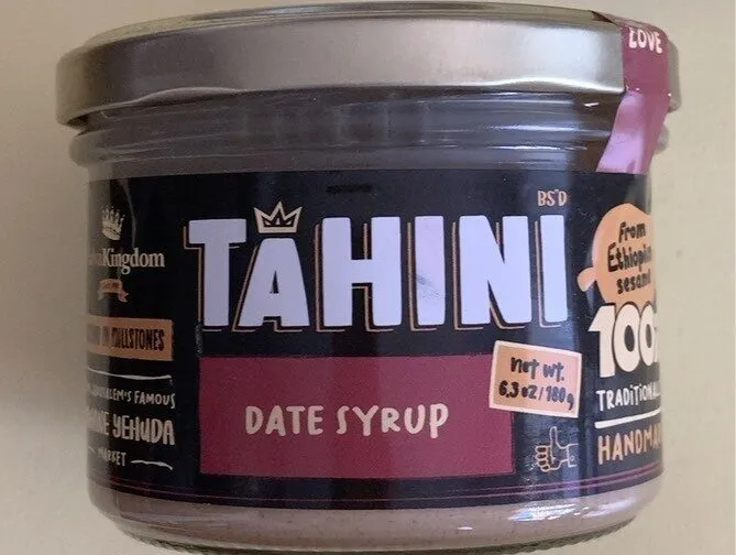 Tahini date syrup