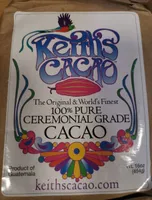 Pure ceremonial grade cacao