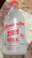 A2/A2 Organic Whole Milk Extra Cream Top