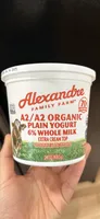 A2/A2 Organic Pasture Raised Plain Yogurt