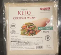 Keto coconut wraps