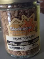 Sucre d'érable bio (pépites)