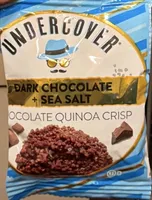 Chocolate Quinoa Crisp - Dark Chocolate + Sea Salt