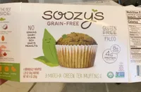 Soozys matcha green tea muffin