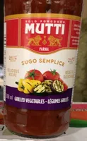 Sauce tomate Mutti aux légumes grillés