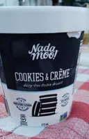Cookies and Creme dairy-free frozen dessert
