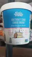 Birthday Cake Cookie Dough dairy free frozen dessert